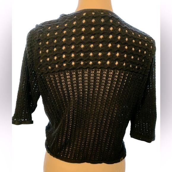 Cato Women's Little Black Sweater Large but fits like a Med/Large - Picture 3 of 6